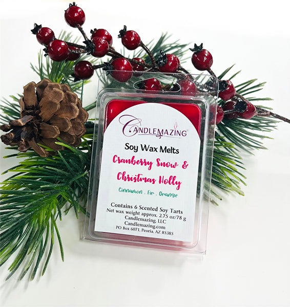 Perfect Holiday fragrance, Cranberry Snow & Christmas Holly, Cinnamon, Fir, Orange
