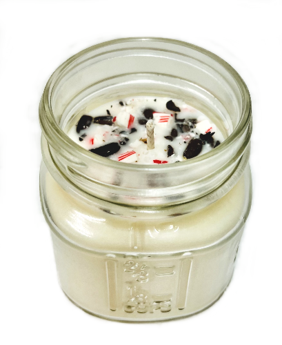 Soy Candle in 8 Oz Mason Jar with Lid